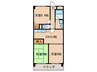 南山第３スカイハイツ 3DKの間取り