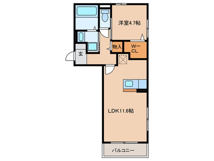 間取り図 エスポワール稲口