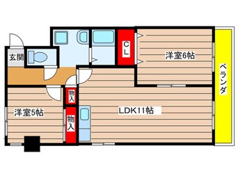 間取図 ヴェルデ平針南