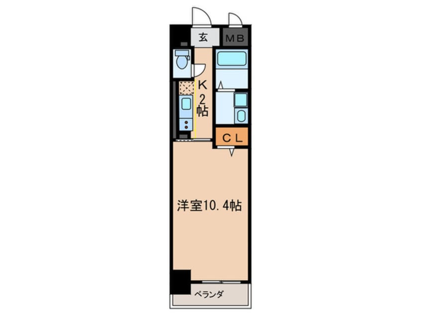 間取図 プリムラ・ロ－ズ・ガ－デン