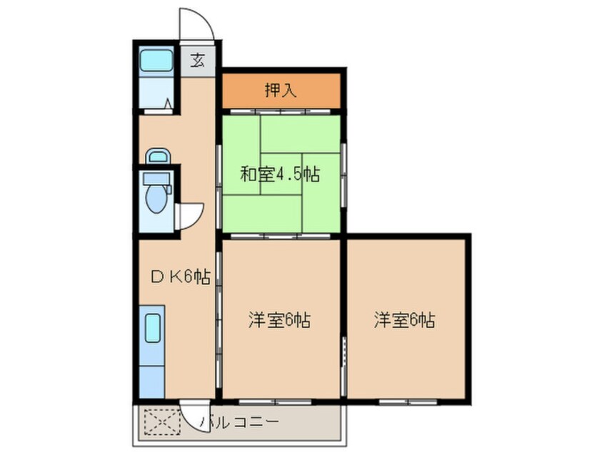 間取図 丹羽ビルディング