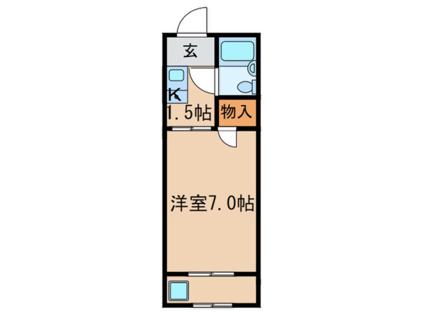 間取図 新清洲クラウンビル