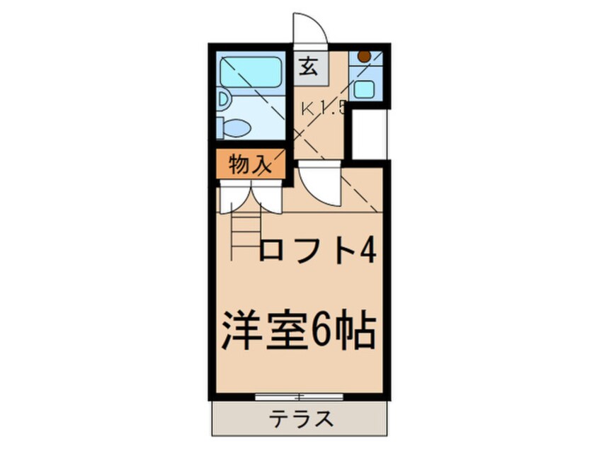 間取図 Ｃａｓａ生駒