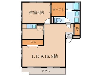 間取図 プレストンズ弐番館