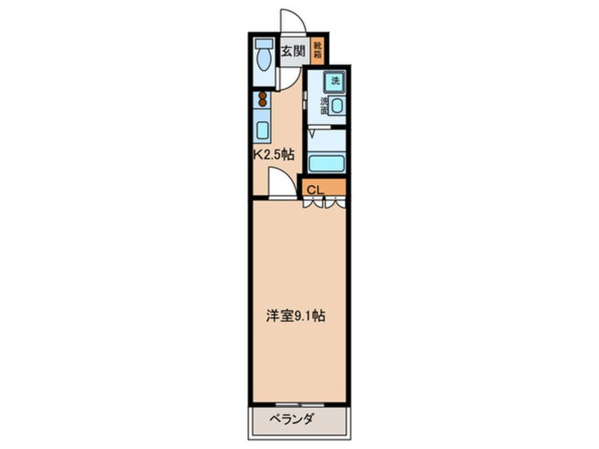 間取図 プライムコ－ト