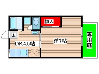 間取図 AME　YAKIYAMA