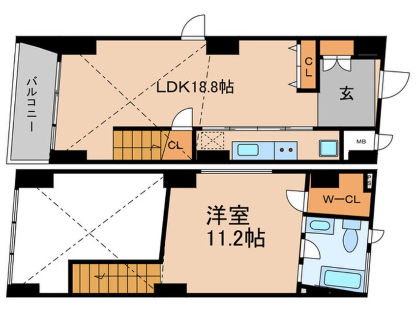 間取図 ＮＢＭ則武
