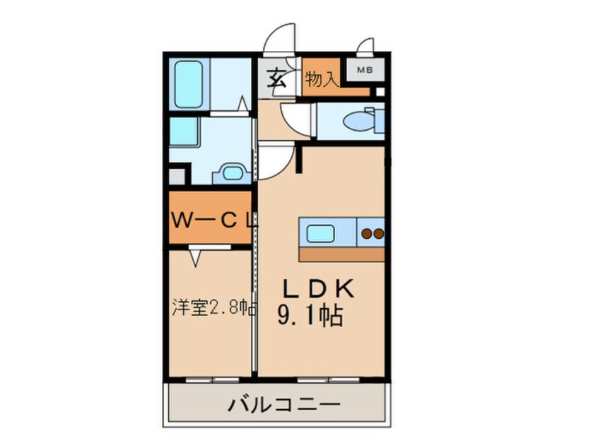 間取図 コピス神領