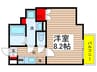 クレサス代官・ｍ 1Kの間取り