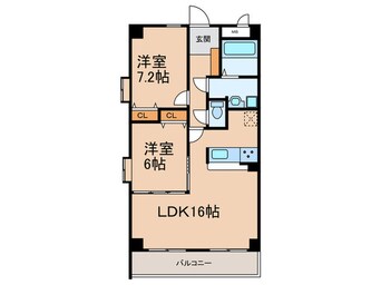 間取図 ソシア楠乃木