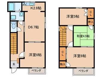 間取図 エーデルハイム