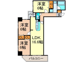 間取図 KDX泉レジデンス