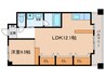 名星ビル 1LDKの間取り