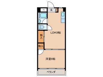 間取図 大野マンション