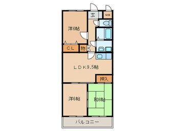 間取図 エクセレント　ミネ