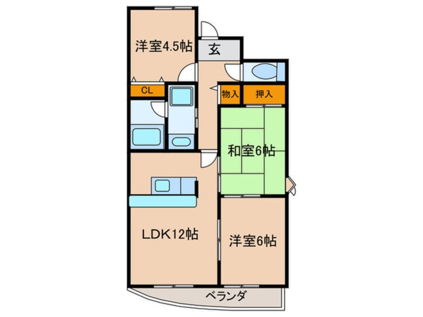 間取図 グランドメゾン徳重
