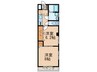リザ－ブ本山 2Kの間取り