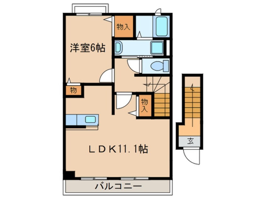 間取図 ヴィラ江南