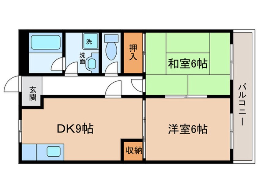 間取図 シャトーエルク