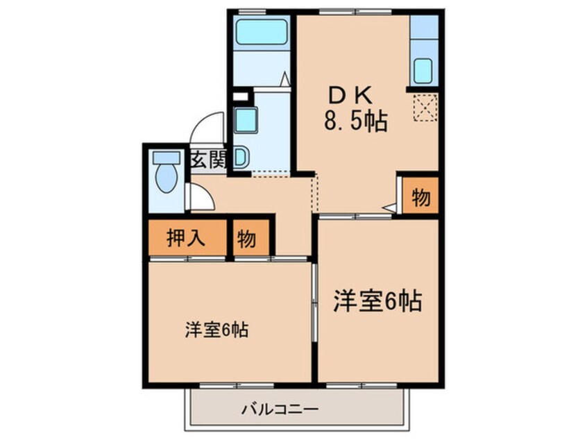 間取図 ソナーレ　Ｃ棟