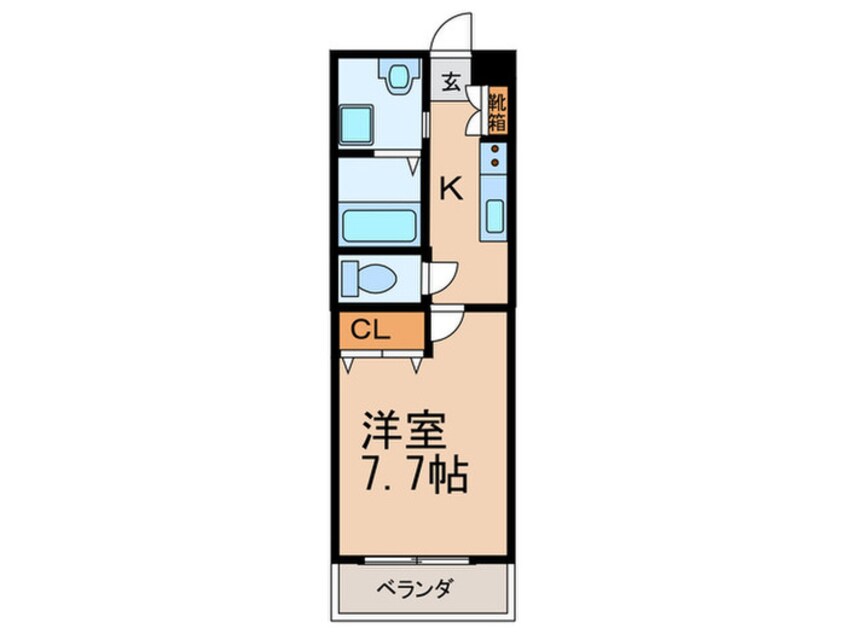 間取図 サニー東山