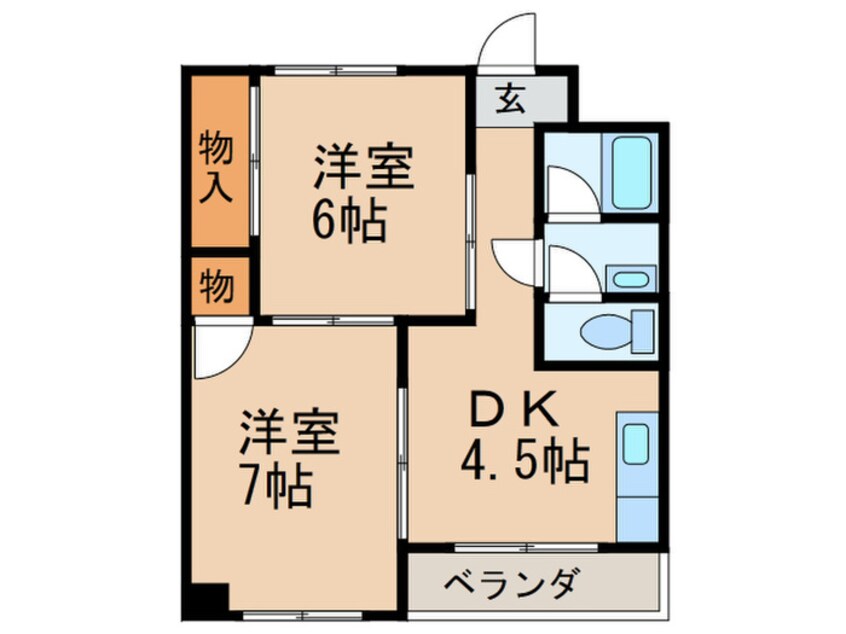 間取図 第二三鈴ビル