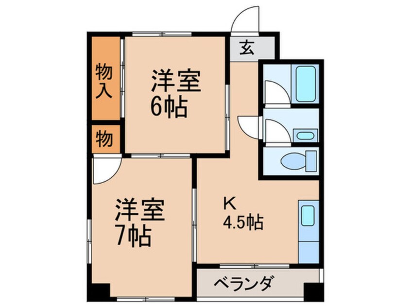 間取図 第二三鈴ビル