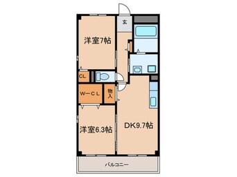 間取図 ウィルあじま