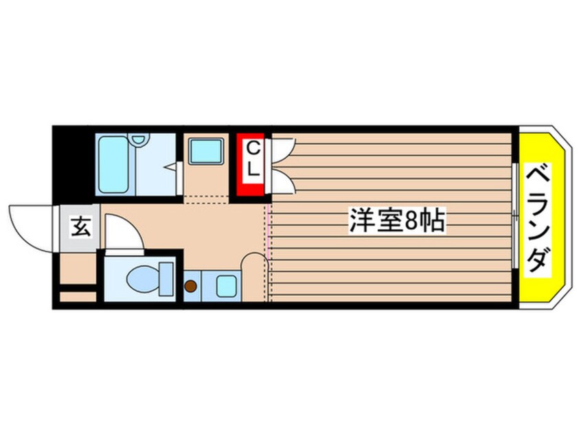 間取図 エクセル塩釜Ⅲ
