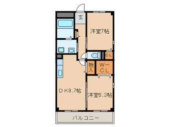 間取図 ウィルあじま