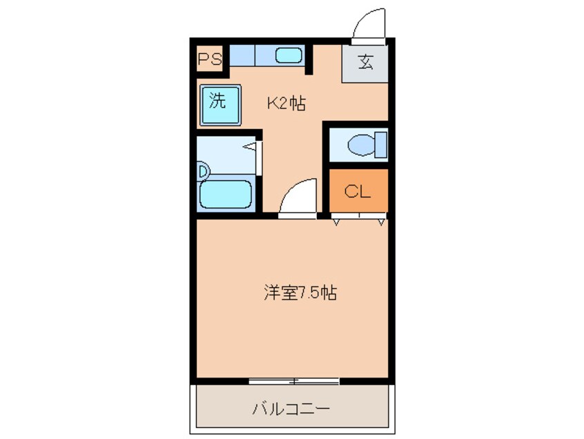 間取図 すみれビル