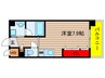 エスポア－ル泉 1Rの間取り