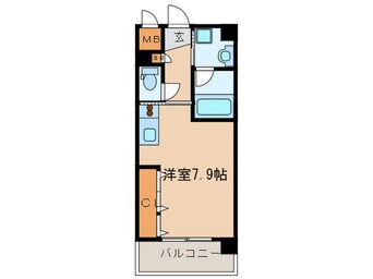 間取図 エスポア－ル泉