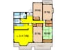 シャトレ石川橋 4LDKの間取り