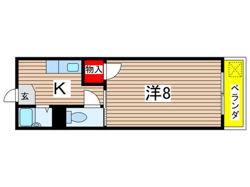 間取図 旭ハイツ