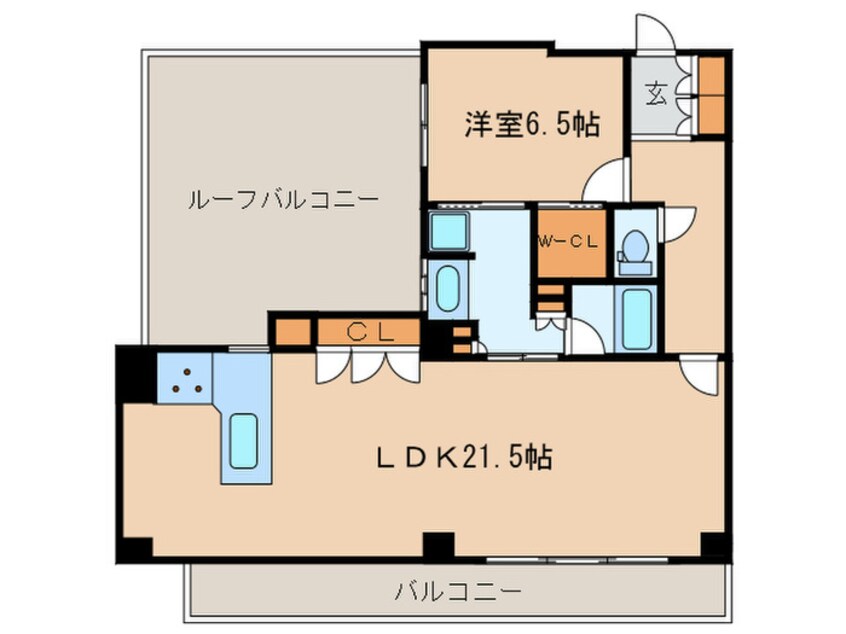 間取図 グランマスト白壁二丁目