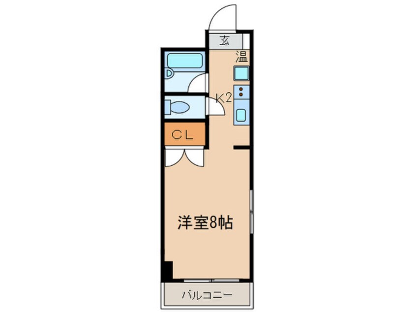 間取図 ヴァンヴェール名古屋