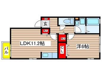 間取図 ZONE雁道Ⅱ