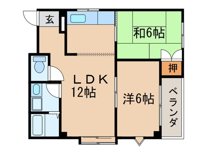 間取り図 宮康荘