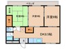 ＬＩＶＲＥ徳次 3DKの間取り