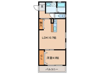 間取図 リトリート蓑川