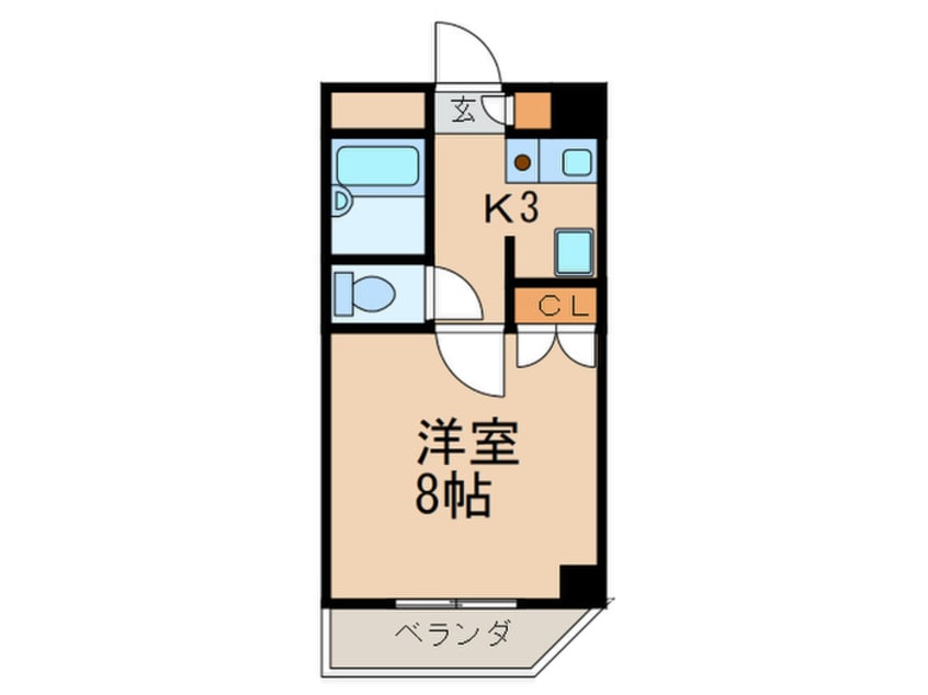 間取図 SAINT EAST OF YAMATE