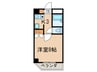 SAINT EAST OF YAMATE 1Kの間取り