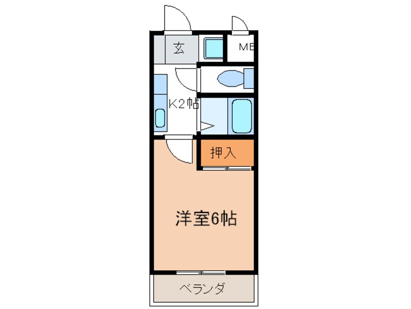 間取図 メイワマンション