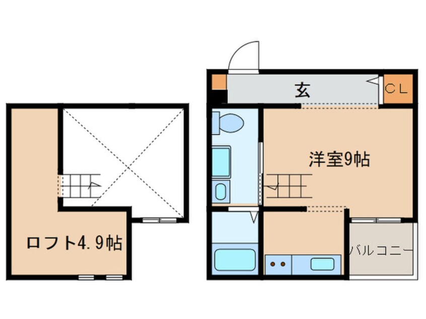 間取図 ベーセーベージェー