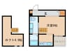 ベーセーベージェー 1Rの間取り