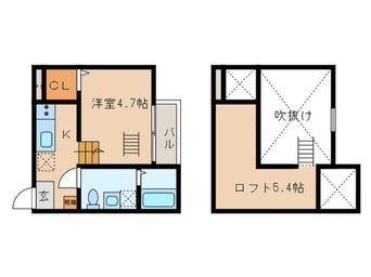 間取図 ラ・ロシェル