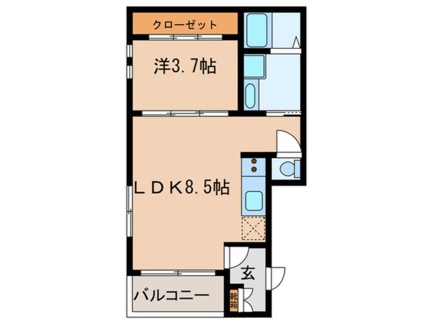 間取図 jolie maison2