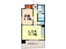 Ｌａ　Ｆａｃａｄｅ 1LDKの間取り