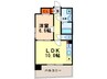Ｌａ　Ｆａｃａｄｅ 1LDKの間取り